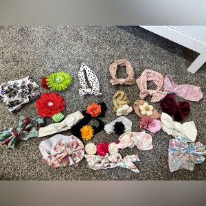 22 Colorful Kids Headband Set